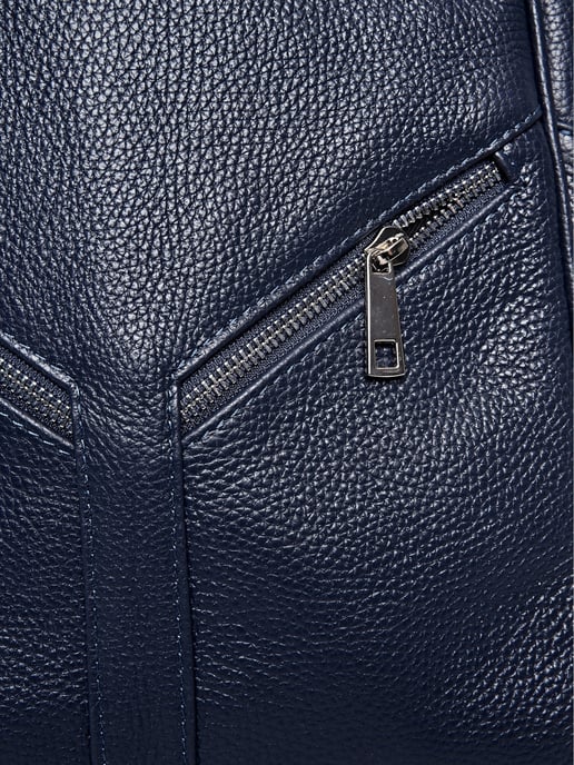 Roberta M Azul Bolso de cuero - Image 3