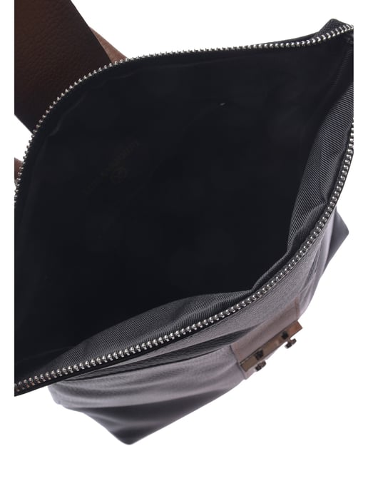 Luisa Vannini Bicolor Bolso de cuero - Image 4