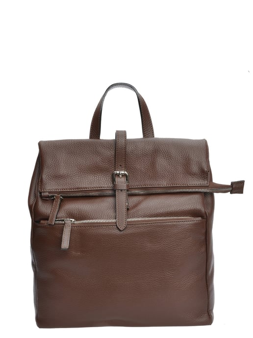 Anna Luchini Chocolate Bolso de cuero - Image 1
