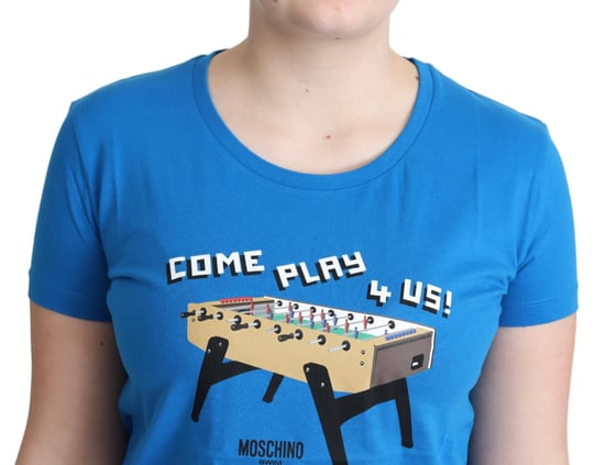 Camiseta de Fútbol de Moschino Azul - Image 2