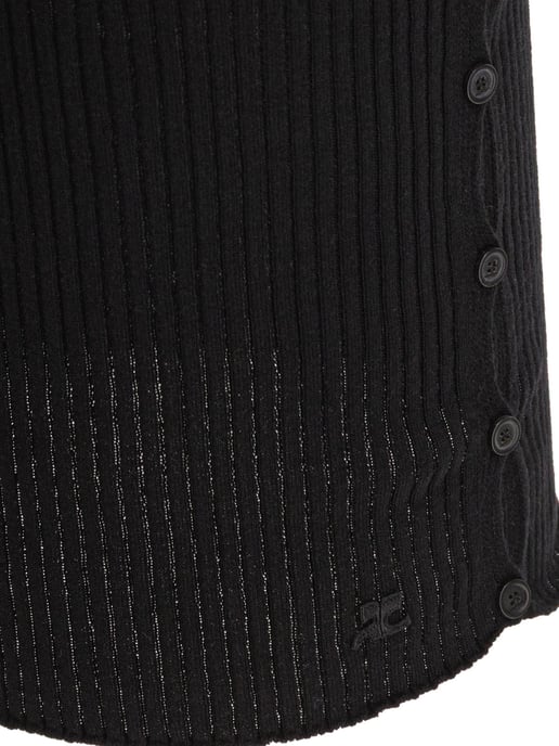Falda de Lana Merina Negra - Image 4
