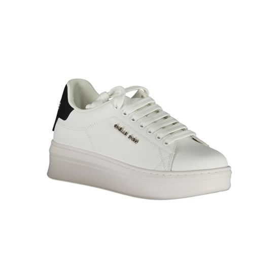 Gaelle Paris Bianco Poliuretano Zapatilla para Mujer - Image 2