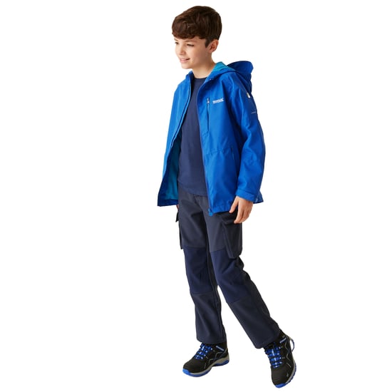 Regatta Childrens/Kids Calderdale II Waterproof Jacket (Olympian Blue) - Image 3