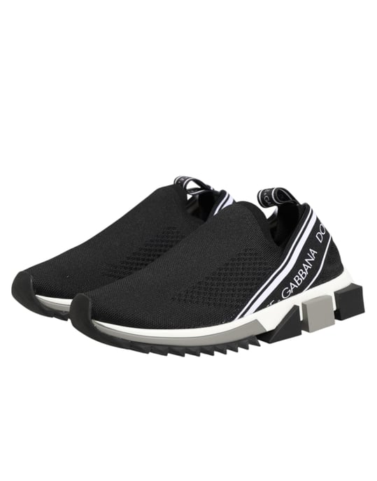 Zapatillas bajas sin cordones Sorrento negras de Dolce & Gabbana - Image 5