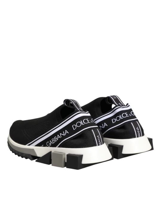 Zapatillas bajas sin cordones Sorrento negras de Dolce & Gabbana - Image 6