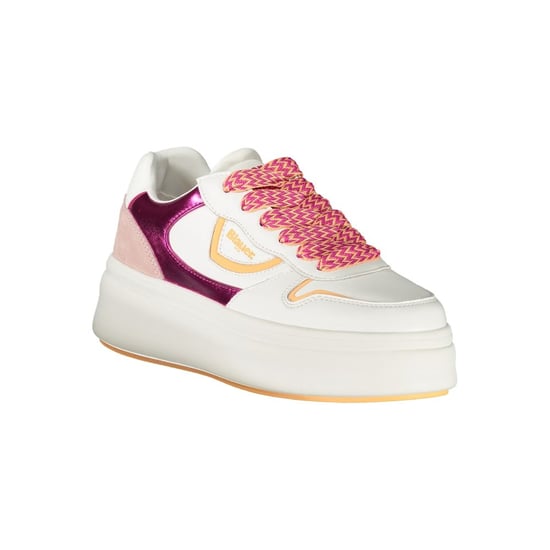 Zapatilla Mujer Blauer Blanca de Poliuretano - Image 2