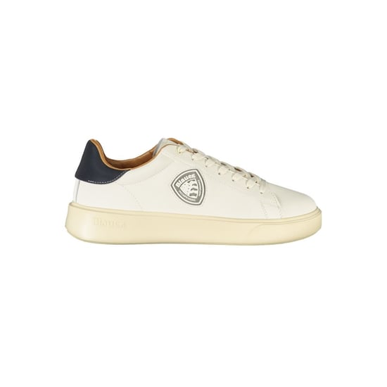 Zapatilla de Hombre Blanca de Poliéster Blauer - Image 1