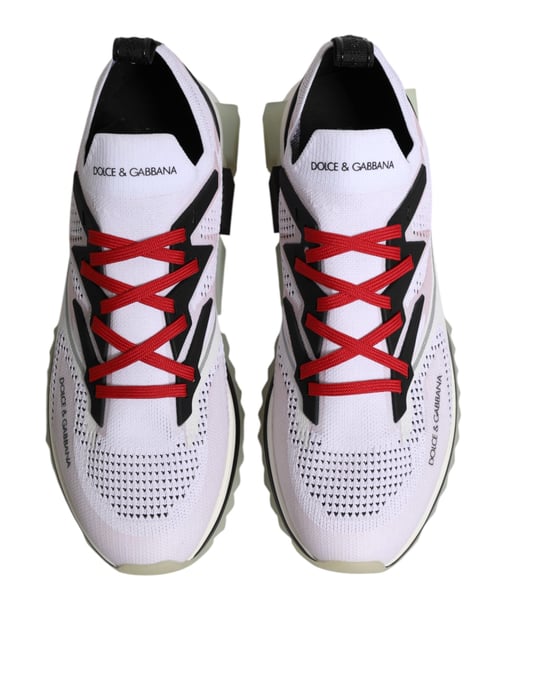 Zapatillas deportivas elásticas blancas SORRENTO de Dolce & Gabbana - Image 3