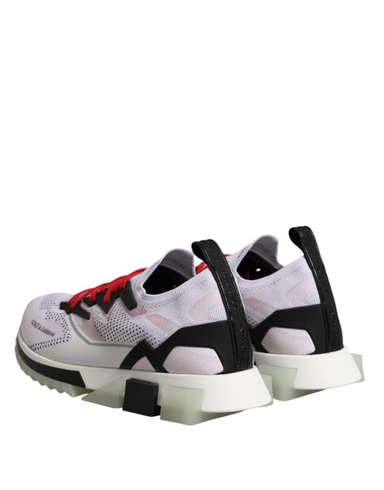 Zapatillas deportivas elásticas blancas SORRENTO de Dolce & Gabbana - Image 5
