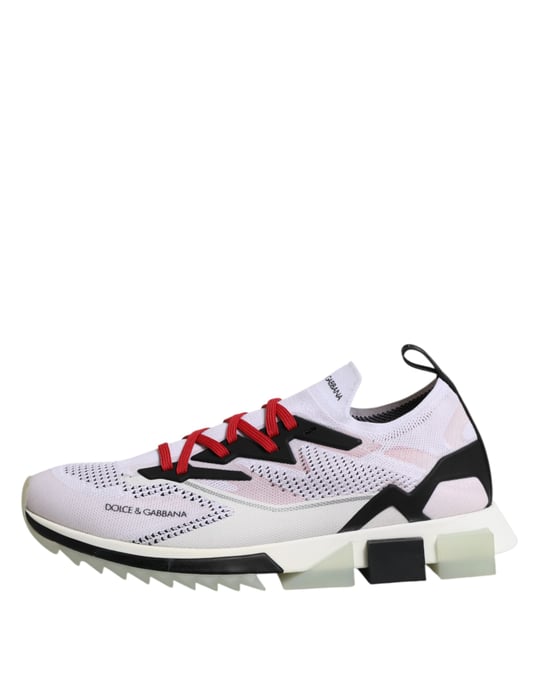 Zapatillas deportivas elásticas blancas SORRENTO de Dolce & Gabbana - Image 6