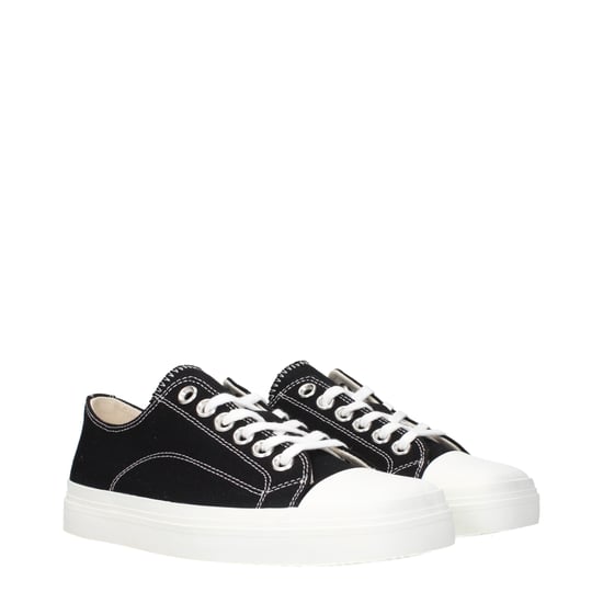Zapatillas bajas de tela negras Moschino - Image 2