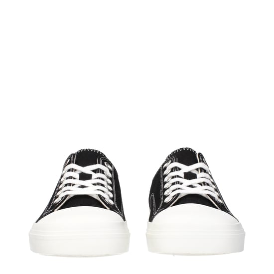 Zapatillas bajas de tela negras Moschino - Image 3