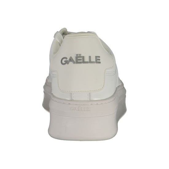 Gaelle Paris Bianco Poliuretano Zapatilla para Mujer - Image 3