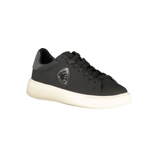 Zapatilla de Hombre de Cuero Negra Blauer - Image 2