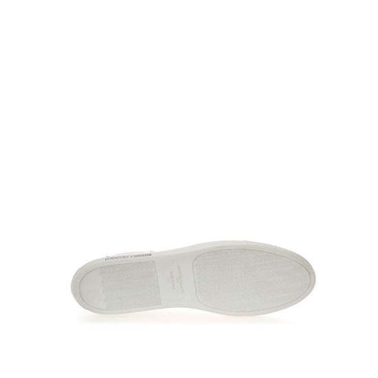Zapatillas bajas de cuero blanco Roberto Cavalli - Image 5