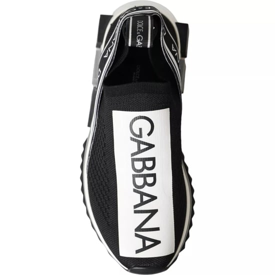 Zapatillas Sorrento Black White Slip On de Dolce & Gabbana - Image 6