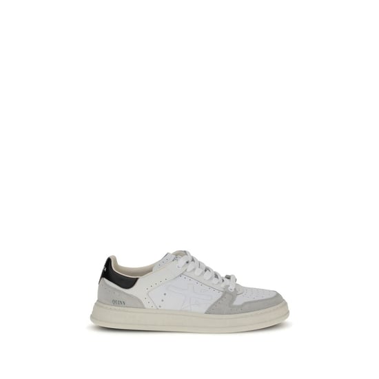 Zapatillas bajas de piel de ternera blanca Bos Taurus de Premiata - Image 1