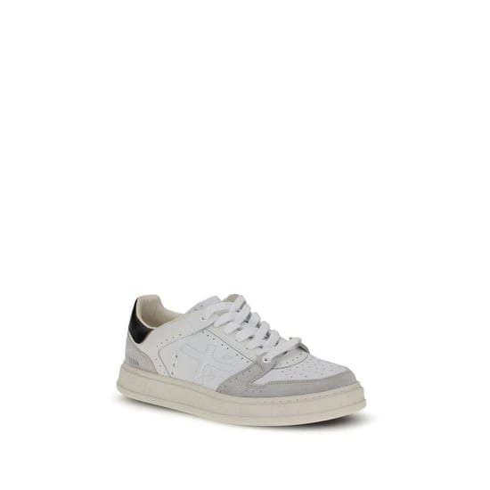 Zapatillas bajas de piel de ternera blanca Bos Taurus de Premiata - Image 2