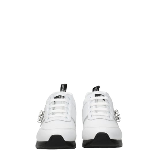 Zapatillas bajas de cuero blanco Love Moschino - Image 3
