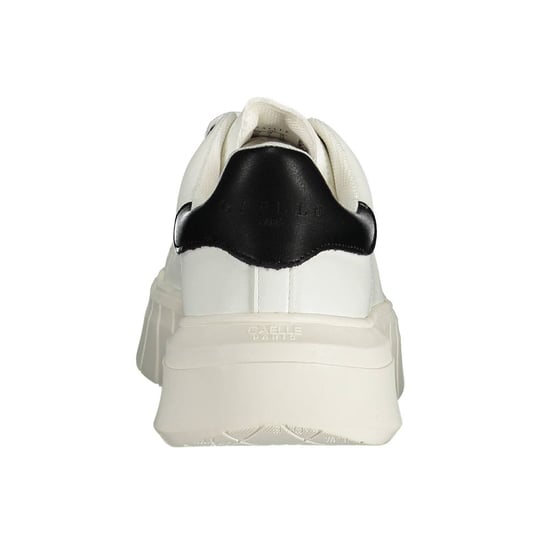 Zapatilla de mujer Gaelle Paris blanca de poliuretano - Image 2