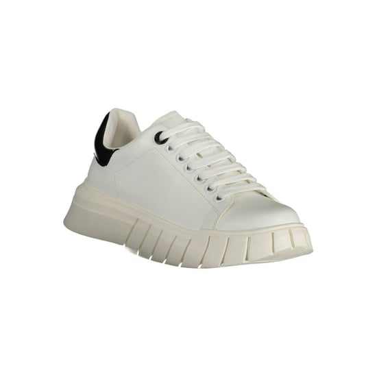 Zapatilla de mujer Gaelle Paris blanca de poliuretano - Image 3