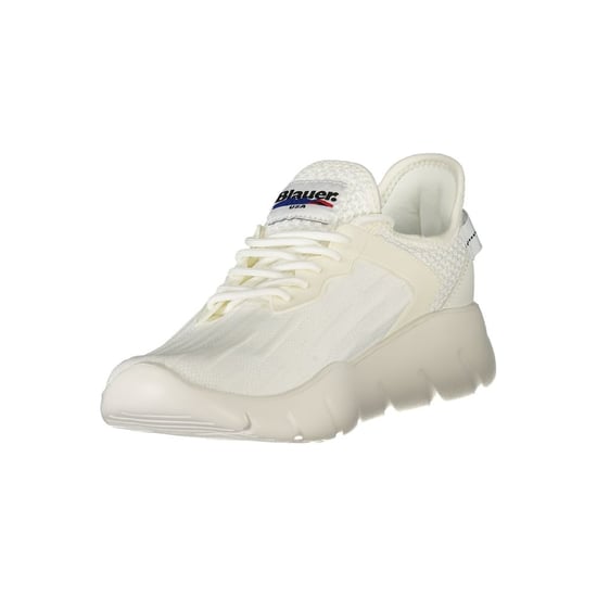 Zapatilla para hombre Blauer blanca de poliéster - Image 3