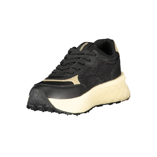 Zapatilla de mujer de cuero negro Blauer - Image 3