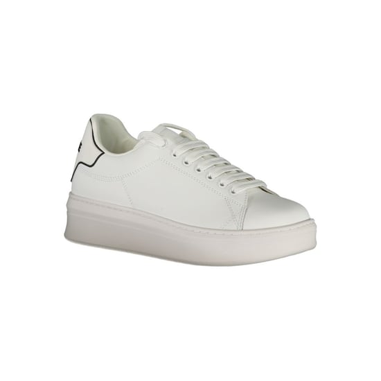 Gaelle Paris Bianco Poliuretano Zapatilla para Mujer - Image 2
