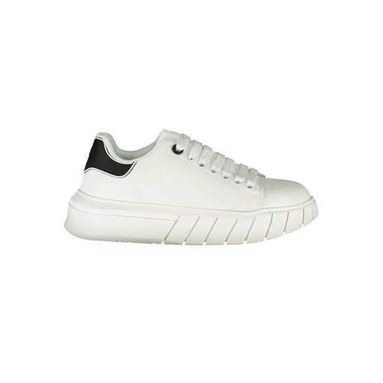 Zapatilla de mujer Gaelle Paris blanca de poliuretano - Image 1