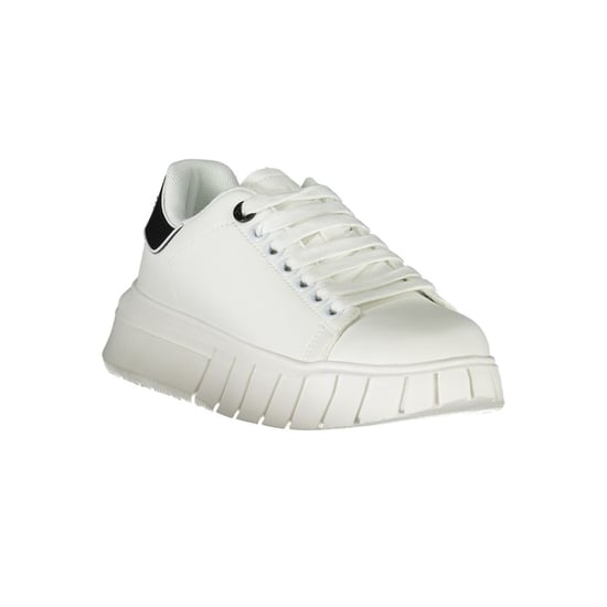 Zapatilla de mujer Gaelle Paris blanca de poliuretano - Image 2