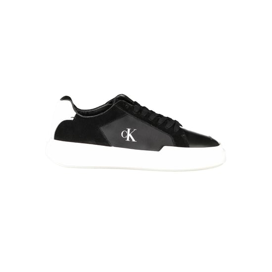 Calvin Klein Zapatilla de Cuero para Hombre Nero - Image 1