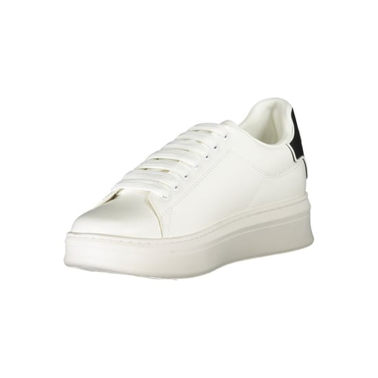 Gaelle Paris Bianco Poliuretano Zapatilla para Hombre - Image 3