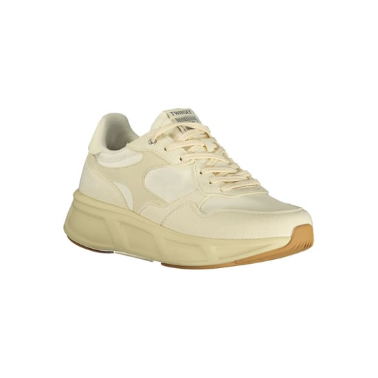 Zapatilla de mujer en poliuretano beige Twinset - Image 2