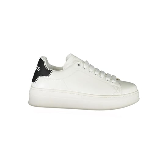 Gaelle Paris Bianco Poliuretano Zapatilla para Mujer - Image 1