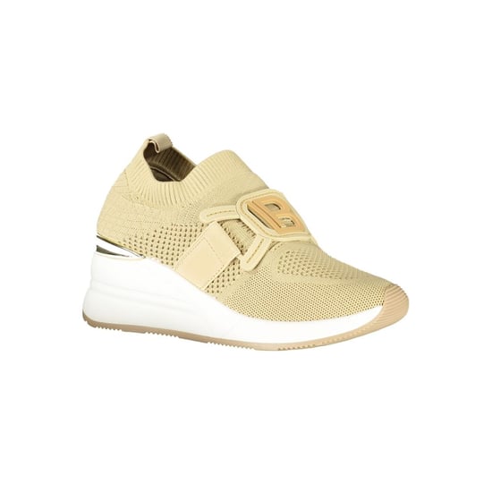 Zapatillas de mujer de poliuretano beige Laura Biagiotti - Image 2