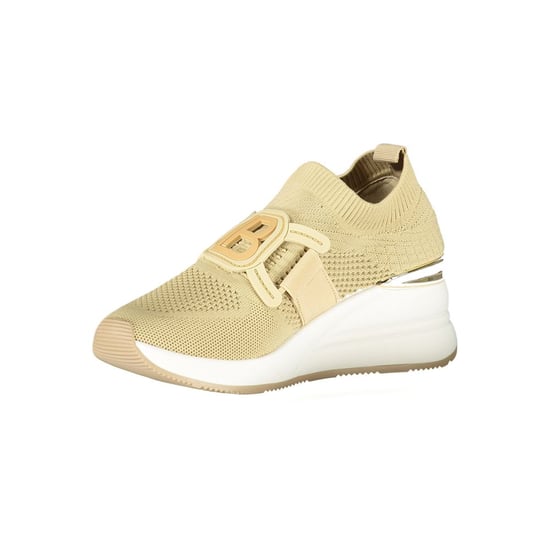 Zapatillas de mujer de poliuretano beige Laura Biagiotti - Image 3