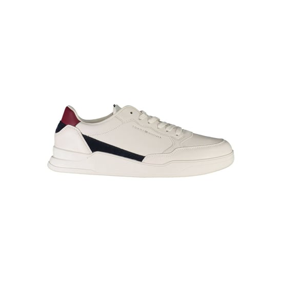 Zapatillas de Hombre de Cuero Bianco de Tommy Hilfiger - Image 1