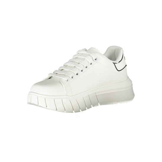 Zapatilla de mujer Gaelle Paris de poliuretano blanco - Image 3