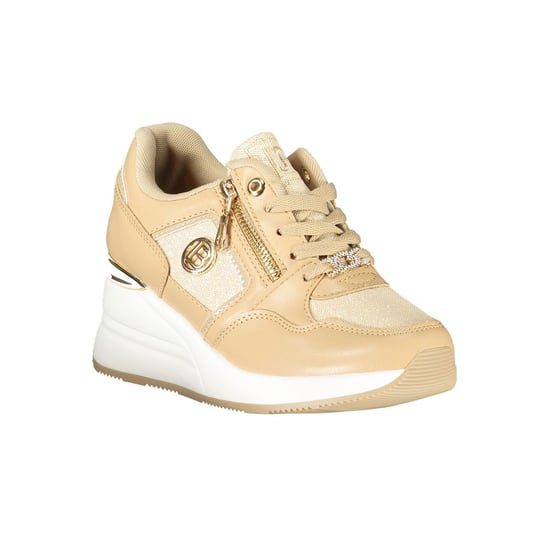 Zapatillas para mujer de poliéster beige Laura Biagiotti - Image 2