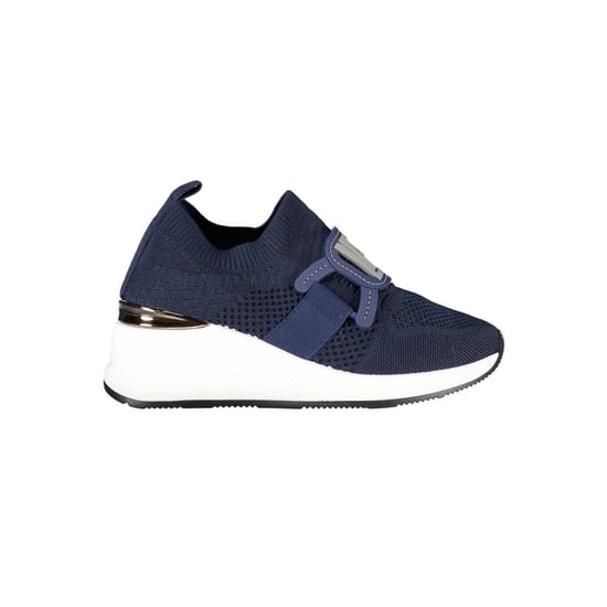 Zapatilla de mujer de poliéster azul Laura Biagiotti - Image 1
