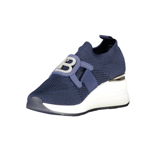 Zapatilla de mujer de poliéster azul Laura Biagiotti - Image 3