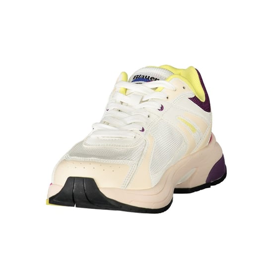 Zapatilla de mujer Blauer de poliuretano blanco - Image 3