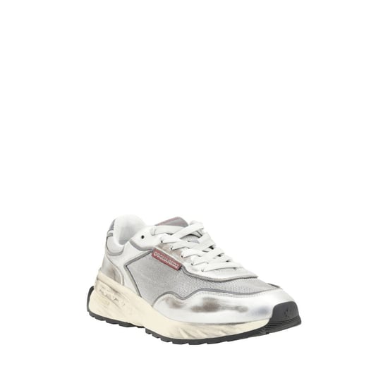 Zapatillas Bos Taurus de piel de ternera blanca Dsquared² - Image 2