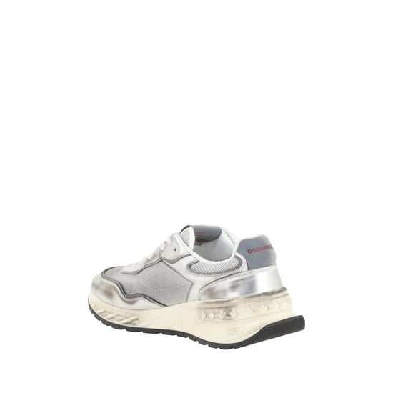Zapatillas Bos Taurus de piel de ternera blanca Dsquared² - Image 3