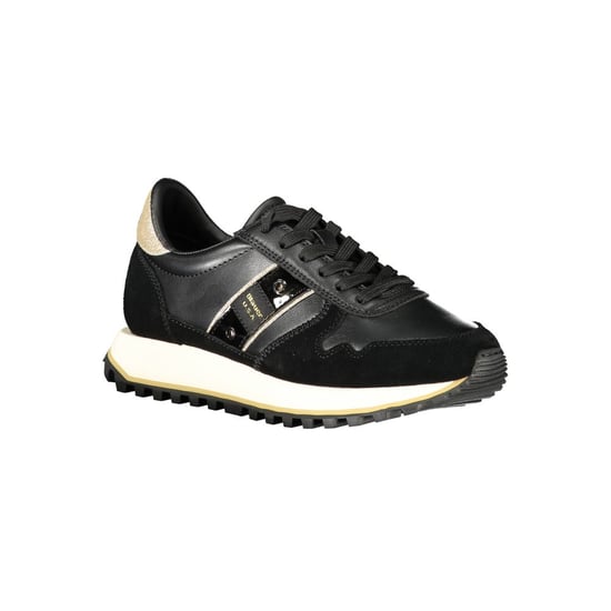 Zapatilla de mujer de cuero negro Blauer - Image 2