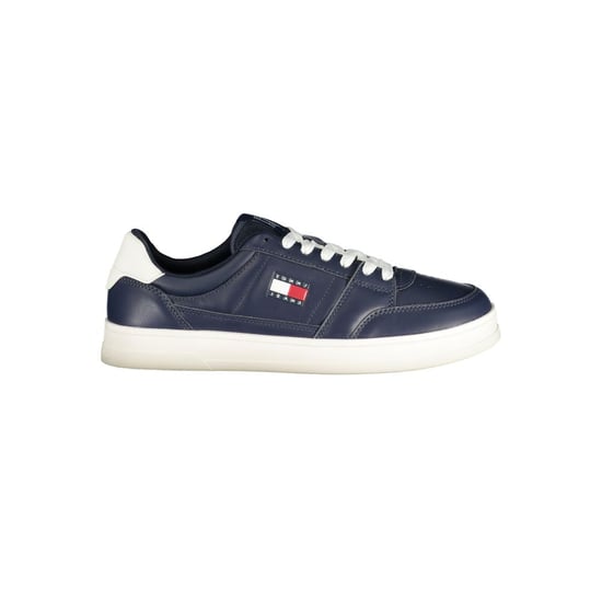 Zapatillas de Hombre de Cuero Azul Tommy Hilfiger - Image 1