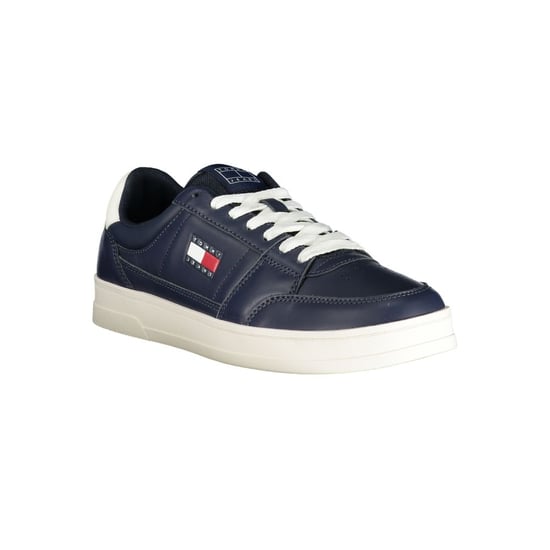 Zapatillas de Hombre de Cuero Azul Tommy Hilfiger - Image 2