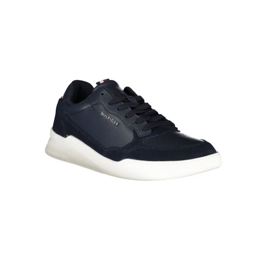 Zapatilla de Hombre de Cuero Azul Tommy Hilfiger - Image 2