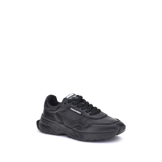 Zapatillas Deportivas Dsquared² de Cuero Negro de Ternera Bos Taurus - Image 2