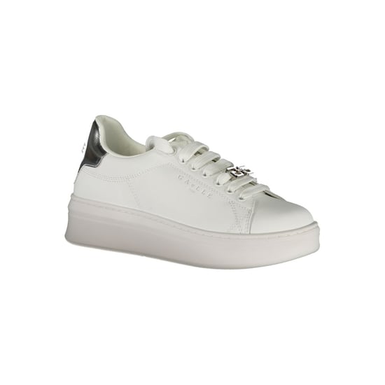 Gaelle Paris Bianco Poliuretano Zapatilla para Mujer - Image 2